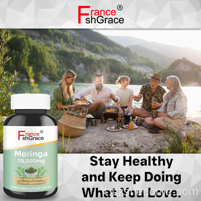 Shecome Moringa Capsule Antiossidante Energia Supporto immunitario